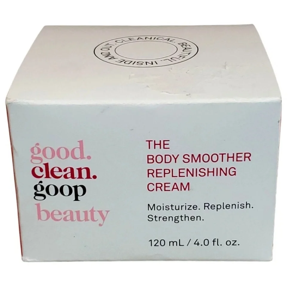 good.clean.goop beauty The Body Smoother Replenishing Cream 4oz NIB Moisturizer